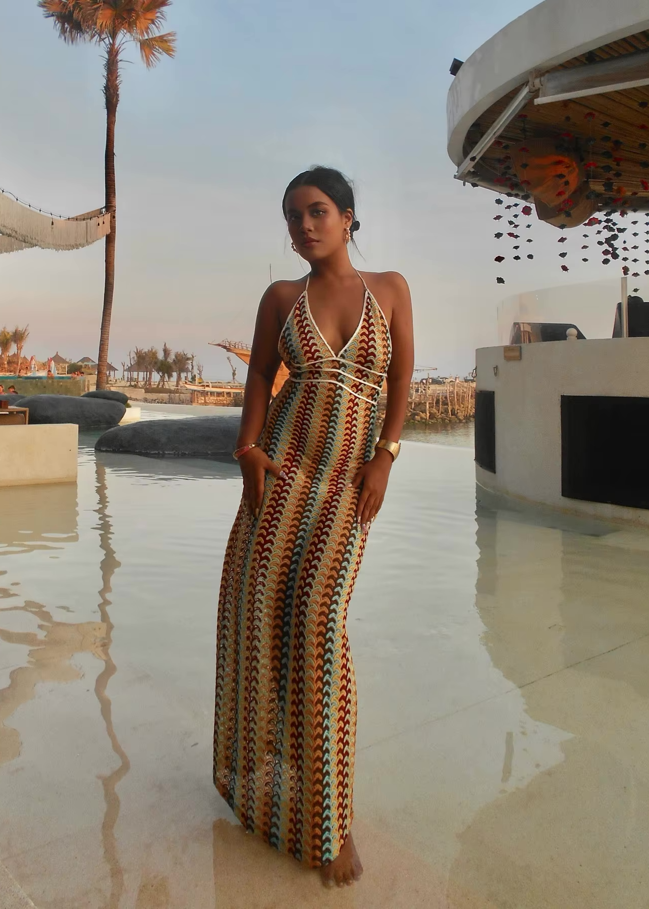 Robe Alba - Robe longue crochet