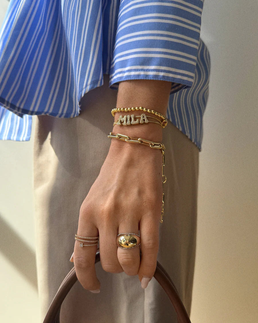 Bracelet à Strass - Personnalisable