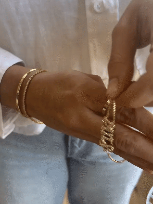 Bracelet à Strass - Personnalisable