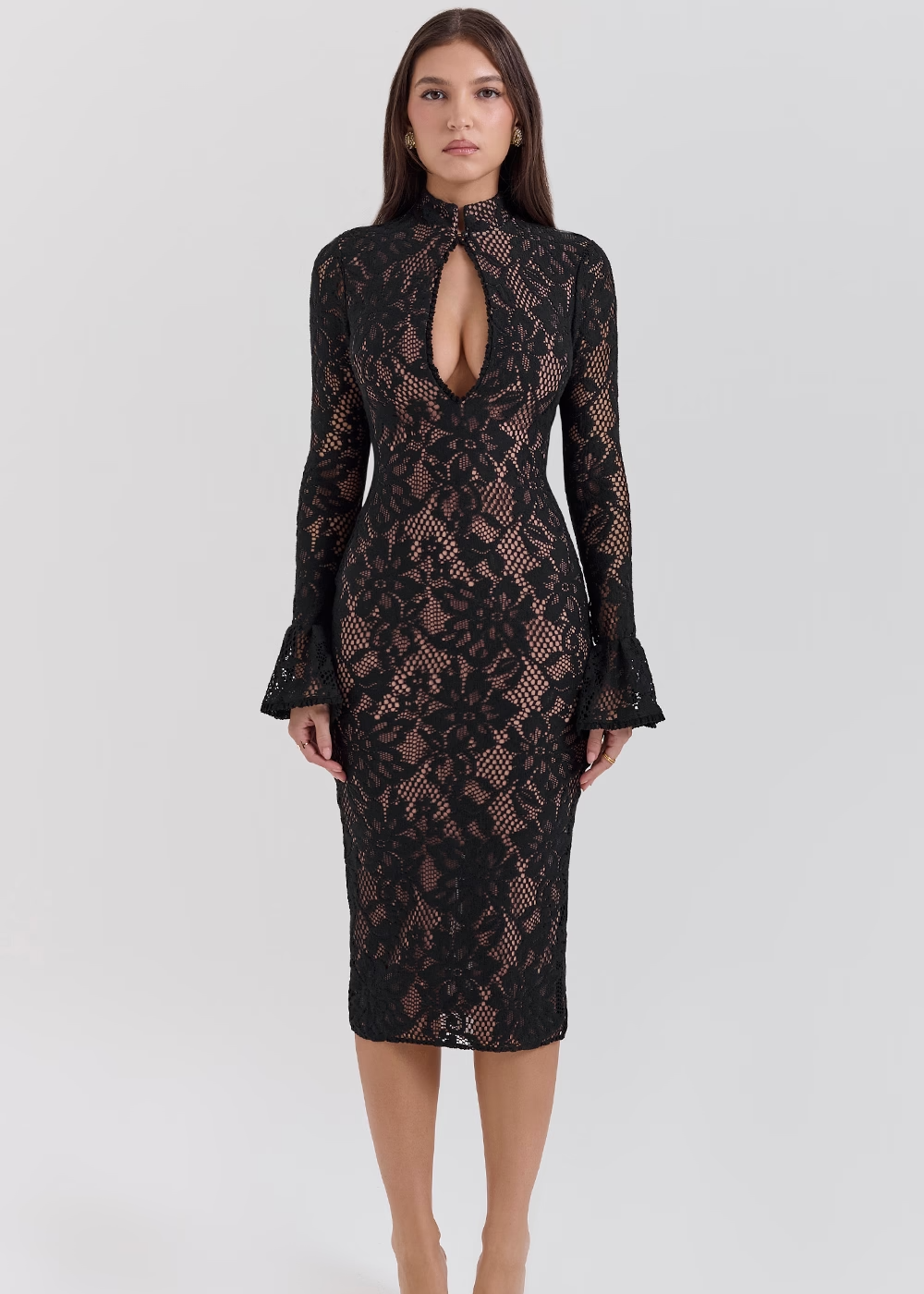 Robe Sofia — Dentelle doublée Sculptante