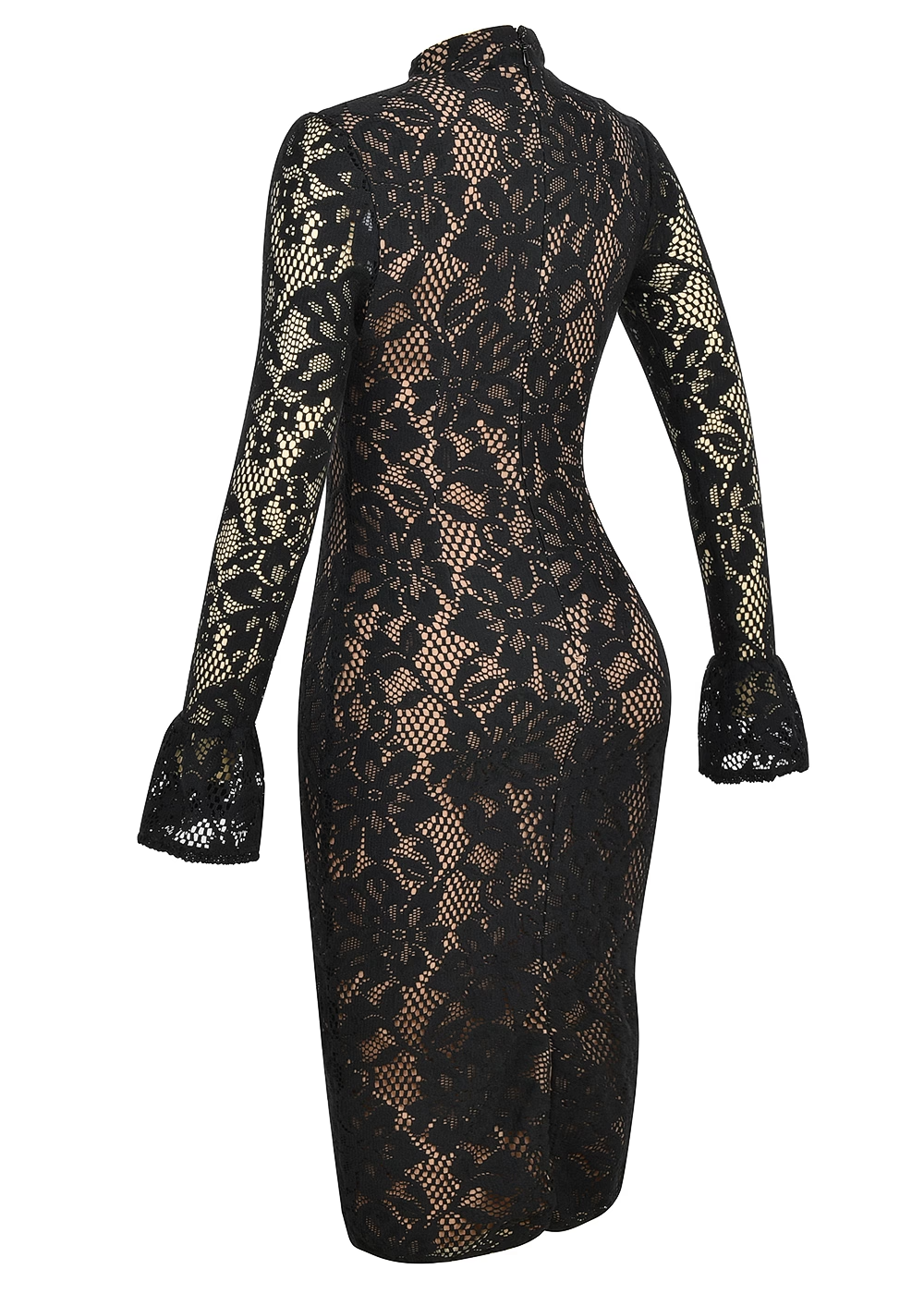Robe Sofia — Dentelle doublée Sculptante