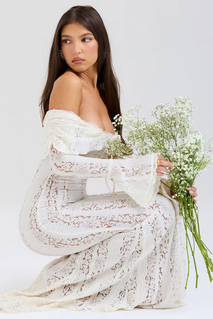 Robe Éléna - Robe brodée et entièrement doublée