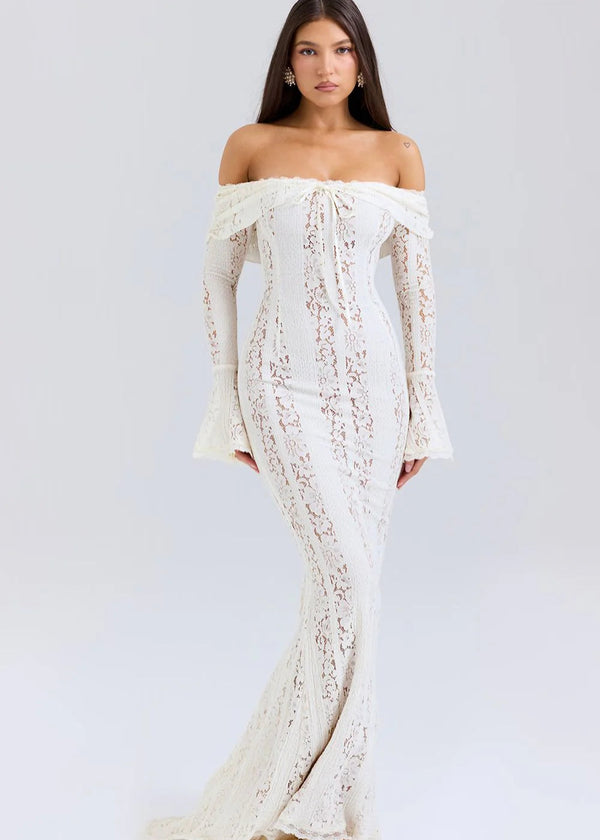 Robe Éléna - Robe brodée et entièrement doublée