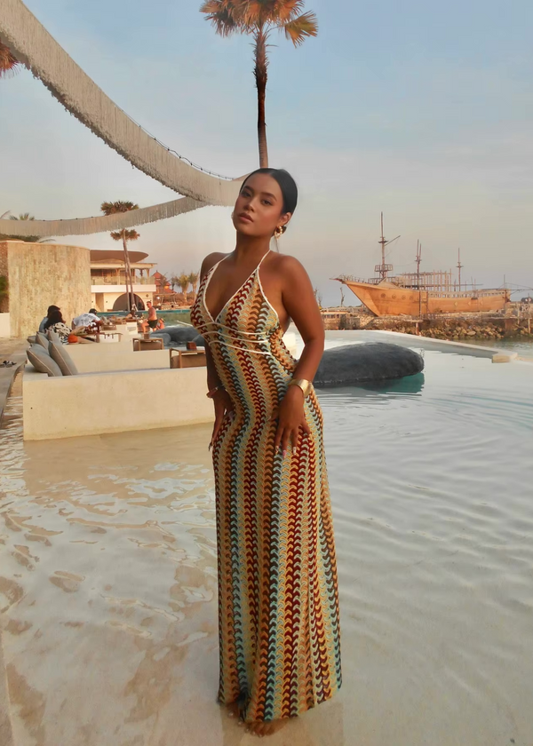 Robe Alba - Robe longue crochet