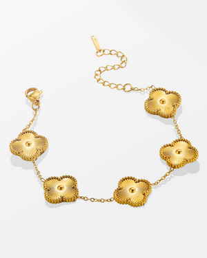 Bracelet Or et Trèfle