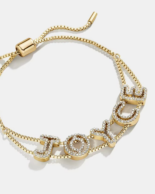 Bracelet relief à strass - Personnalisable