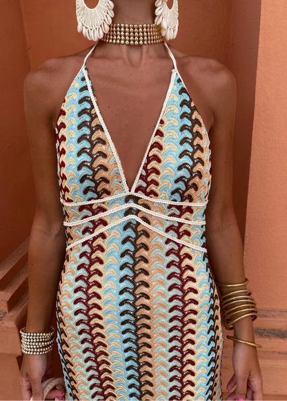 Robe Alba - Robe longue crochet